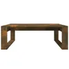 vidaXL Tavolino da salotto in rovere affumicato 100x100x35 Anteprima dell’immagine prodotto 4