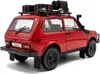 Solido modellino di auto in scala 1:18 Lada Niva rossa 1980 Anteprima dell’immagine prodotto 5