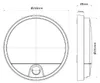 Maclean URZ3506 Applique LED con sensore di movimento Anteprima dell’immagine prodotto 7