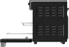Side view of a black multi-smart oven with its drawers extended. Náhľad obrázku produktu