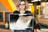 MuchoWow® Laptop Aufkleber Sticker Cover Gold - Abstrakt - Produktbild-Vorschau 5