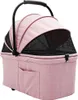 vidaXL Poussette pliante pour animaux rose 78 x 54 x 101 cm Voir les images du produit 3