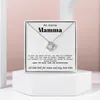 A ma maman - Collier et pendentif plaqué or blanc 14 carats Voir les images du produit 2