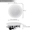 Pyle 16,5 cm Bluetooth Einbaulautsprechersystem für Wand- Produktbild-Vorschau 5