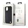 Etui Bmw Leather Hot Stamp Na Iphone 15 - Czarne Podgląd zdjęcia produktu 8