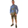 Premium Lederhose Wildbock – Kurze Herren Trachtenlederhose Produktbild-Vorschau 2