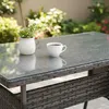Relaxdays Gartentisch, HBT: 70 x 100 x 60 cm, wetterfest, Produktbild-Vorschau 7