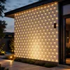 240er LED-Lichternetz Weihnachtsbeleuchtung warmweiß Lichterkette Außen grün Produktbild-Vorschau