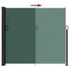 vidaXL Wysuwana markiza boczna Ciemnozielony 180x500 cm Podgląd zdjęcia produktu 5
