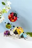 set de 5 coccinelles décoratives en céramique "Colori" : 2 Voir les images du produit 2