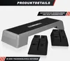 GORILLA SPORTS® Aerobic Stepper - mit 3 Stufen Produktbild-Vorschau 9