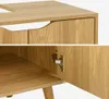 sweeek - Vintage-Waschbeckenunterschrank mit Holzoptik - Produktbild-Vorschau 5