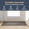 Zerbino vidaXL grigio chiaro 80 x 60 x 1,2 cm in tessuto Anteprima dell’immagine prodotto 4