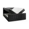 FEDVE Boxspringbett Yazo Royal Doppelbett Bettkästen Topper Produktbild-Vorschau 3