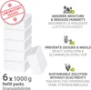 WENKO 6er Set Nachfüller Entfeuchter Cube 1kg Produktbild-Vorschau 2