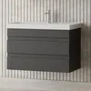 Waschtisch Set Lara | Waschbecken mit Unterschrank 80 cm | Produktbild-Vorschau 5