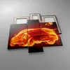 Bild auf Leinwand - Leinwandbild - Auto Feuer Illustration Produktbild-Vorschau 2