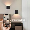 ZMH Led Wandleuchte 2ER Aussen Schwarz Wandlampe G9 Produktbild-Vorschau 2