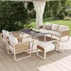Gartenlounge-Set für 6-7 Personen–Rattan Sitzgruppe in Produktbild-Vorschau 8