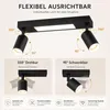ZMH LED Deckenspot Deckenlampe 3000k Warmweiß 2 Flammig Produktbild-Vorschau 3