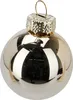 24 x Kleine Baumkugeln aus Glas Ø2,5 cm - Christbaumkugeln Produktbild-Vorschau 3
