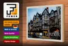 Holzschild Städte Soho London United Kingdom 30x20cm Produktbild-Vorschau 3