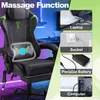 TRMLBE Herní židle Masážní kancelářská židle Ergonomická s Náhled obrázku produktu 7
