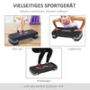 HOMCOM Steppbrett Aerobic Fitness Heimtrainer Stepper Produktbild-Vorschau 5