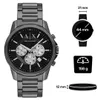 Chronograph Armani Exchange Metallgrau   Kollektion Banks - Produktbild-Vorschau 5