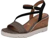 Tamaris Sandalette Schwarz Combi Textil Größe: 37 Normal Produktbild-Vorschau 13