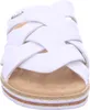 Rieker Damen Pantolette weiß geflochten stylisch Textil Produktbild-Vorschau 10