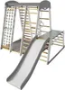 Mammut Stand Home Spielplatz - Weiß Grau Holz Produktbild-Vorschau 5