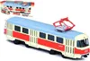 Tschechische Retro-Straßenbahn aus Metall, 16 cm Produktbild-Vorschau 7