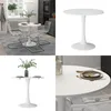 Esstisch Vicco Carl Weiß 80 x 80 cm, Model 52002 Produktbild-Vorschau 8