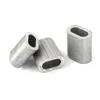10 x PRESSKLEMME FÜR SEIL 10mm Aluminium Drahtseilklemme Produktbild-Vorschau 3