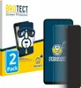 A product box for screen protectors with a depiction of a smartphone and a privacy screen protector. Produktbild-Vorschau