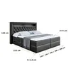 ALTDECOR Boxspringbett mit Matratze (20 cm hoch) und Topper Produktbild-Vorschau 6