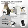 ECD Germany Cavalletto in alluminio, regolabile in altezza Anteprima dell’immagine prodotto 3