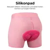 Radunterhose Damen Gepolstert Fahrradhose mit 3D Produktbild-Vorschau 6