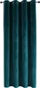 Verdunkelungsvorhang Samt weich Petrol 140x225 cm Ösen Produktbild-Vorschau 1