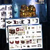 MODFU DIY mini domeček – dřevěný set zahradního stylu s LED Náhled obrázku produktu 5