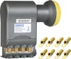 Humax Octo-Universal-LNB, 8 F-Stecker, Integrierter Produktbild-Vorschau 1