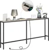 Table console avec station de charge Connexions USB 200 cm Voir les images du produit 8