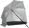 VirtuFit parasol plażowy z ekranem przeciwwiatrowym 160 cm Podgląd zdjęcia produktu 1