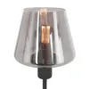 Tischlampe - schwarz - Ancilla - glas metall - Ø 14cm - E14 Produktbild-Vorschau 4