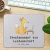 Mr. & Mrs. Panda Mousepad Eventmanager Leidenschaft - Grau Produktbild-Vorschau 2