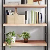 vidaXL Wandregal 80x50x(2-6) cm Massivholz Eiche Produktbild-Vorschau 2