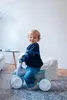 Odrážedlo MoMi TOBIS s bublinami šedé Náhľad obrázku produktu 6