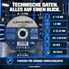 Trennscheiben 115 x 1.0 mm Metall Stahl Edelstahl INOX Produktbild-Vorschau 9