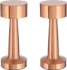 Two copper-colored table lamps are shown against a white background. Produktbild-Vorschau